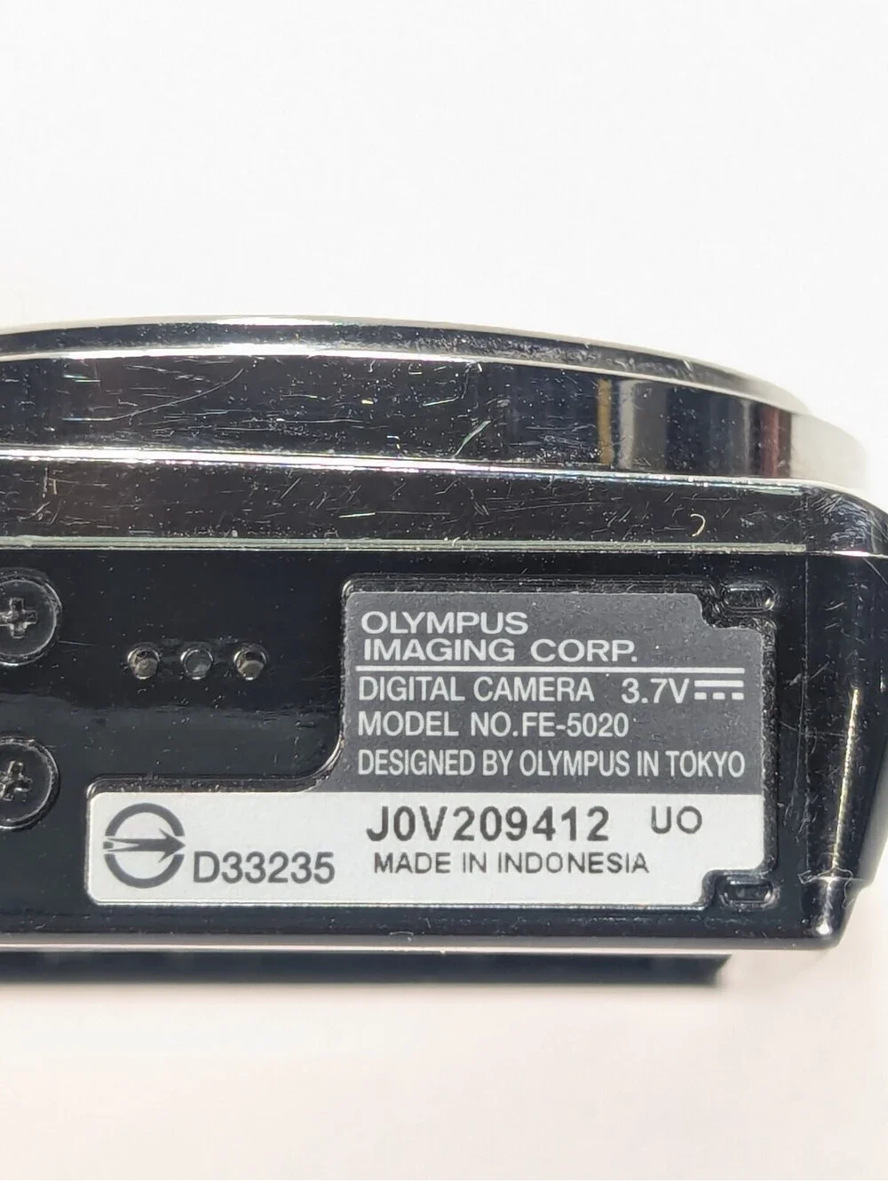 Olympus FE-5020 12MP Digital Camera Battery & Charger & Memory Card Purple